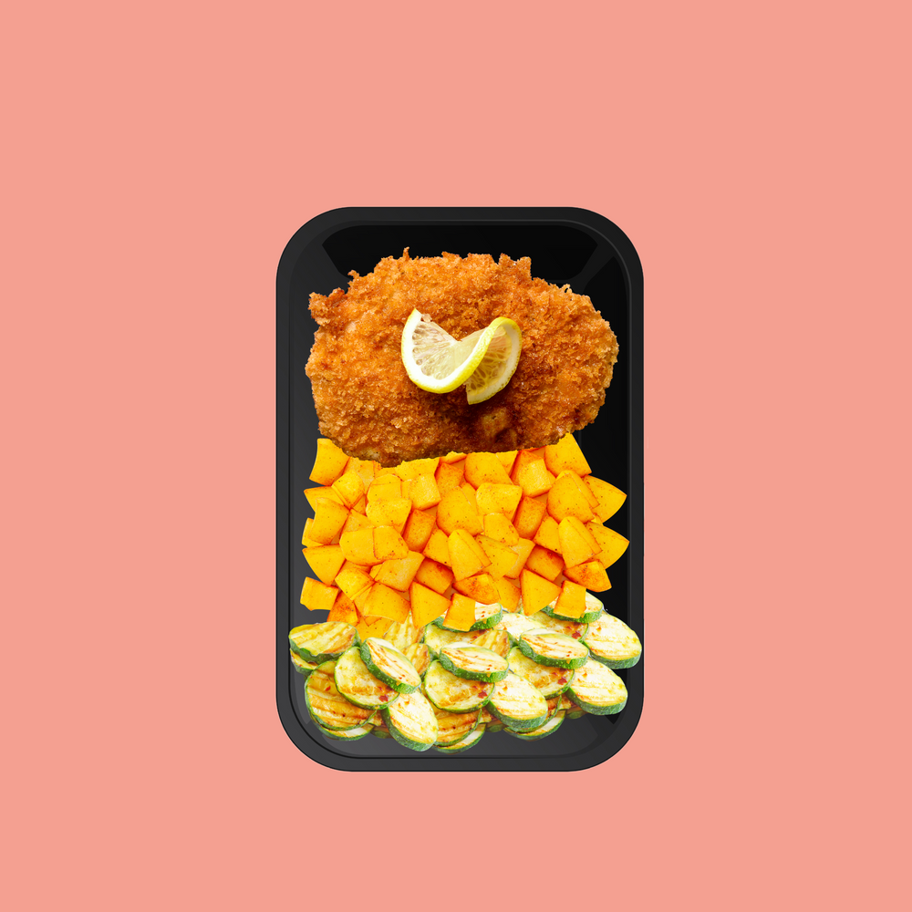 
                  
                    CYO - CHICKEN SCHNITZEL MEAL
                  
                